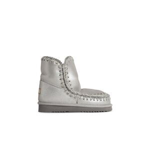 Mou 'Eskimo 18 Special Leather' Silver Suede Ankle Boots Women